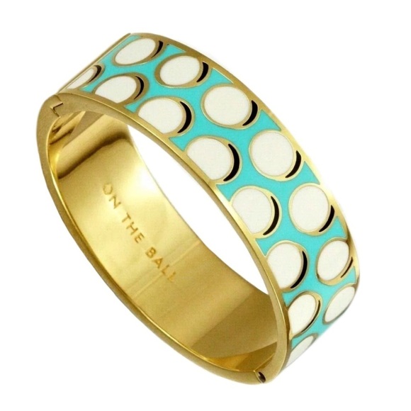 KATE SPADE • On The Ball Idiom Bangle Bracelet - Picture 2 of 10